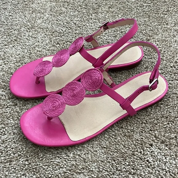Jack Rogers Worth Raffia Sandal - Picture 4 of 5
